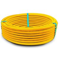 PLYN TFG - Nerez. vlnovec 3/4" 10m kotúč DN15,žltý poťah EUROTIS